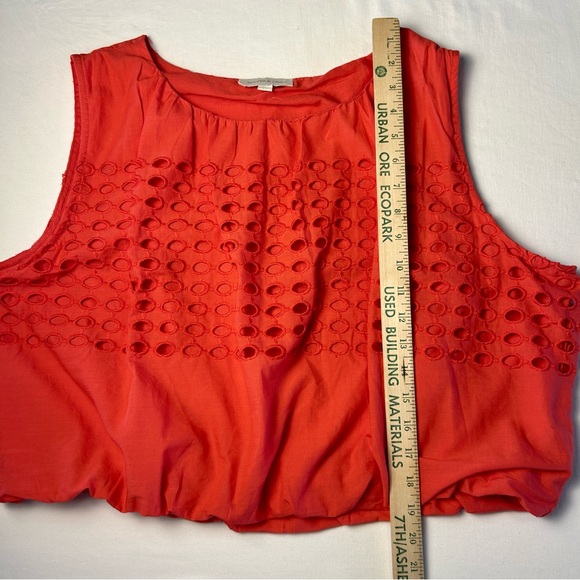 NWT Jennifer & Grace Coral Red Blouson Top and Skirt with cutouts size XL - Picture 10 of 16